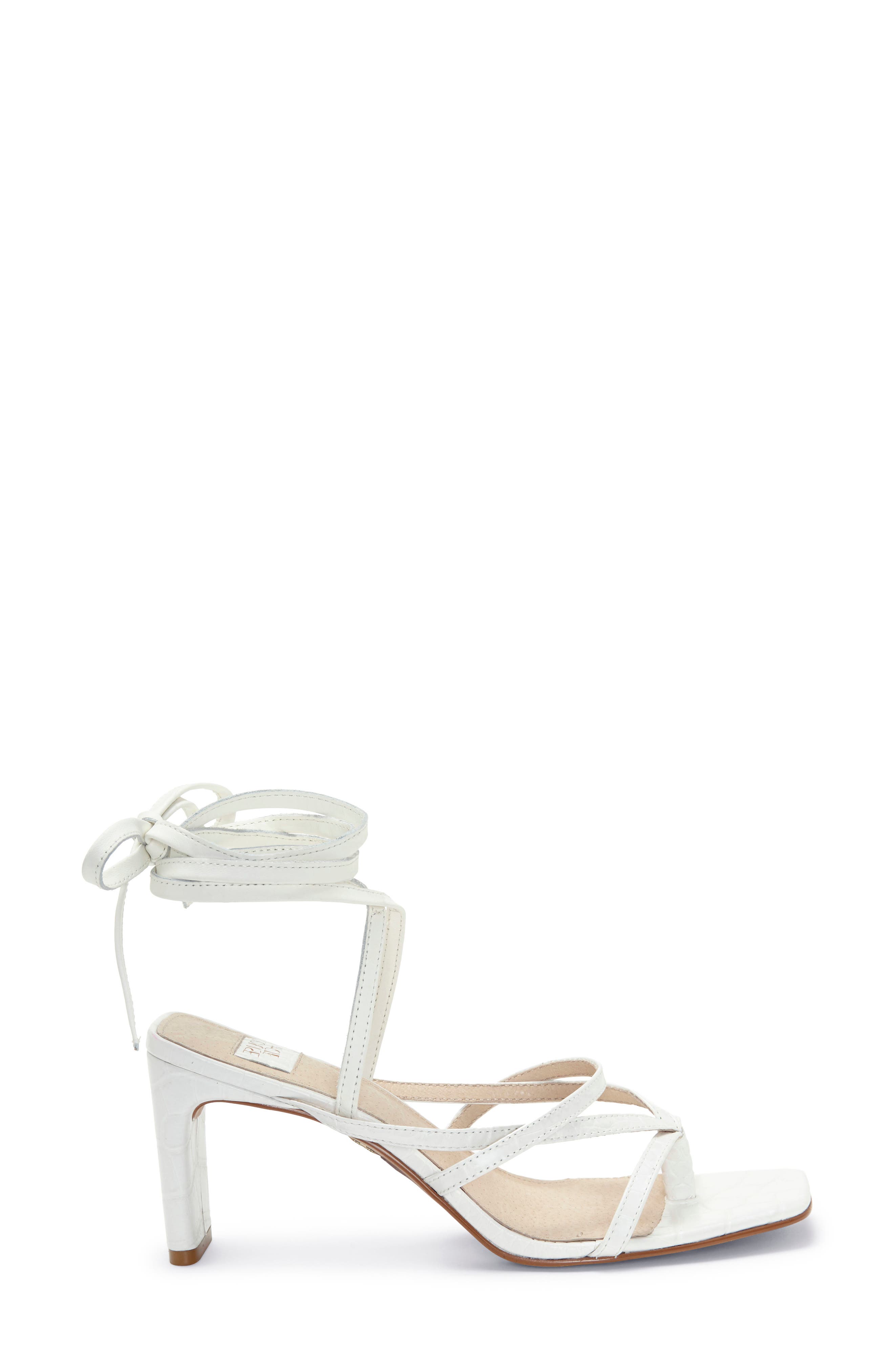 Lehana Wraparound Ankle Strap Sandal, Alternate, color, OPTIC WHITE LEATHER