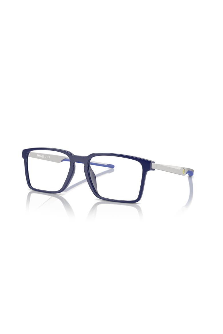 56mm Rectangle optical glasses, Main, color, Blue