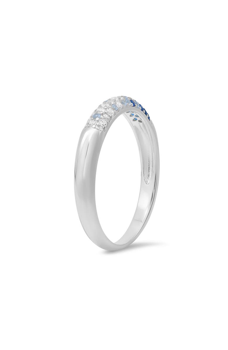 Queen Jewels Ombré Ring, Alternate, color, Silver