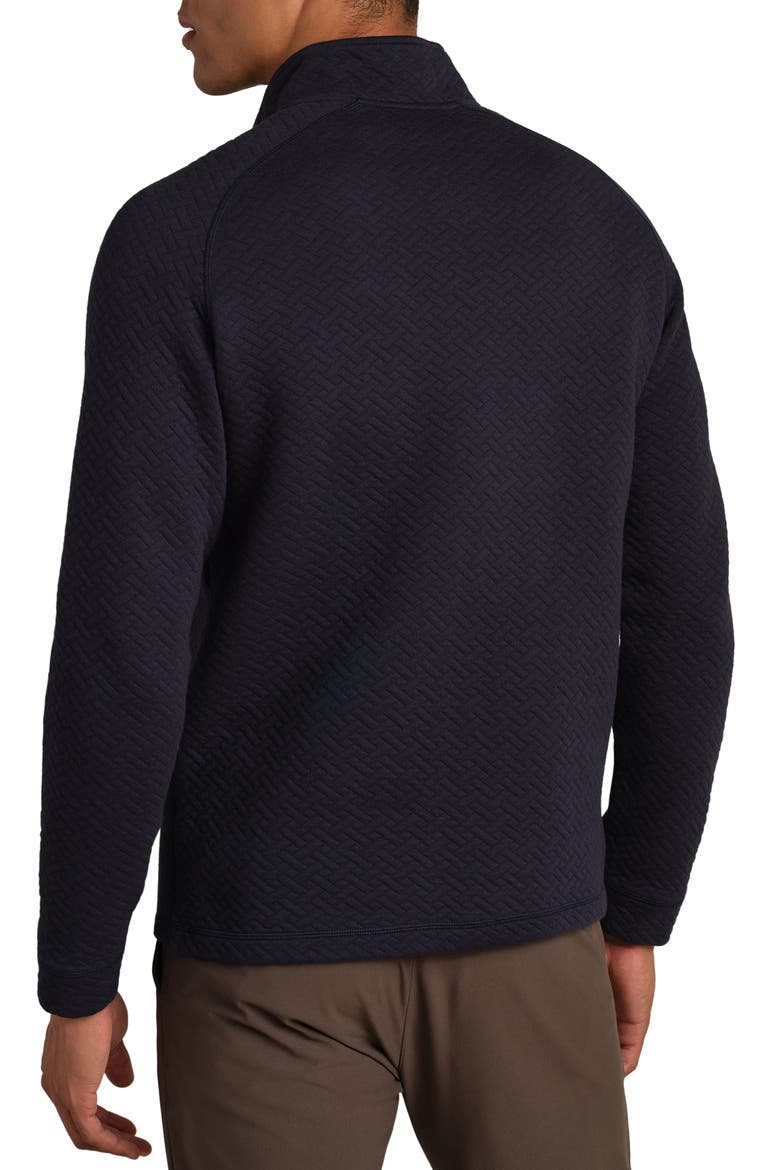 Weekend Quilted Pullover, Alternate, color, TRUE NAVY