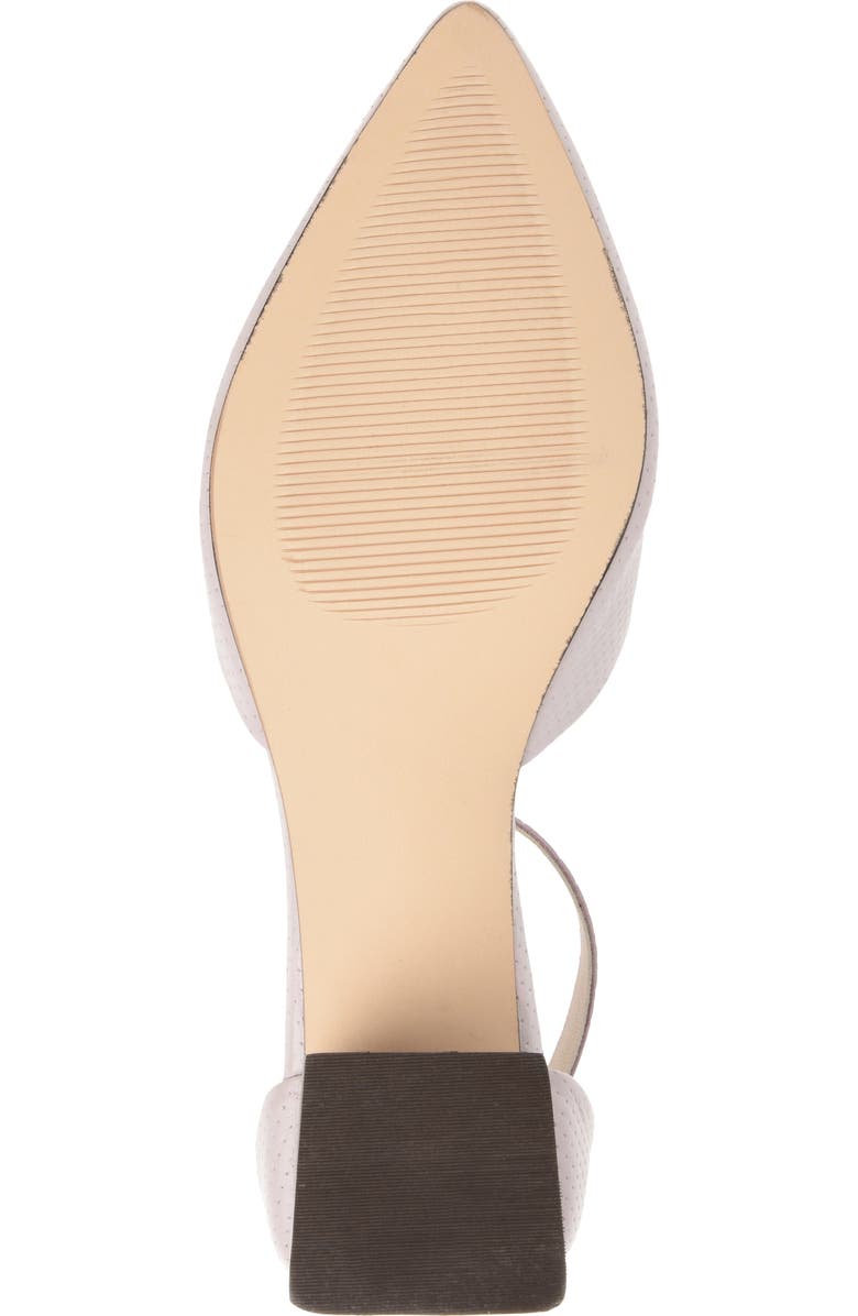 Journee Collection Cameela T-Strap Pointed Toe Pump, Alternate, color, Lilac Leather