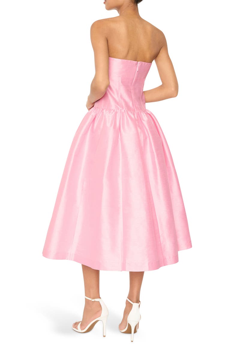 Filomena Fit & Flare Cocktail Dress, Alternate, color, ROSE SHADOW