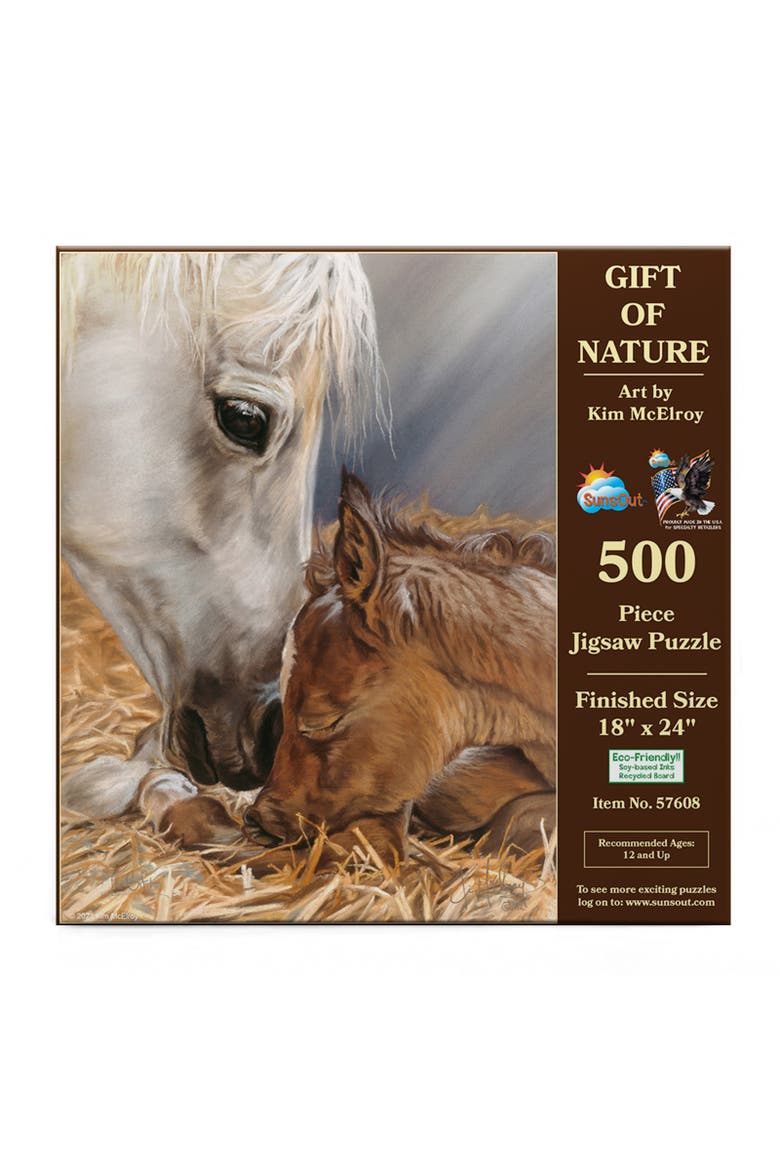Gift of Nature 500 piece Jigsaw Puzzle for Adults, Alternate, color, Multicolor