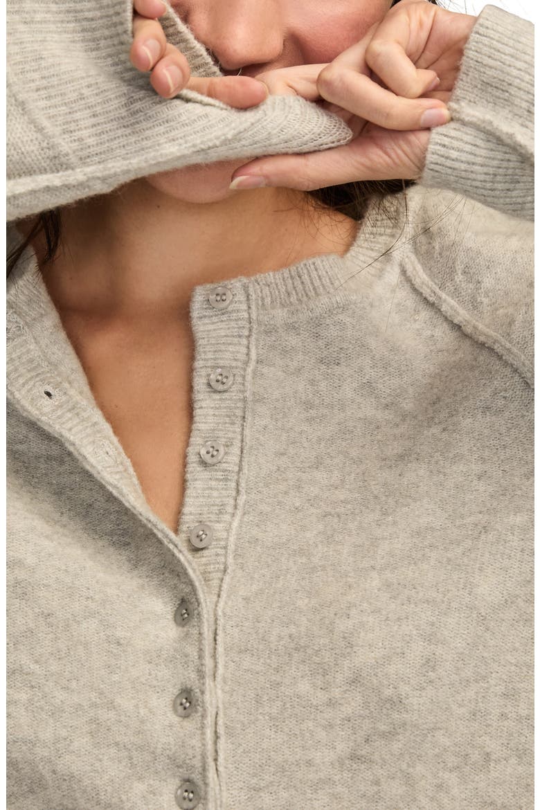 Henley Sweater, Alternate, color, LIGHT HEATHER GREY