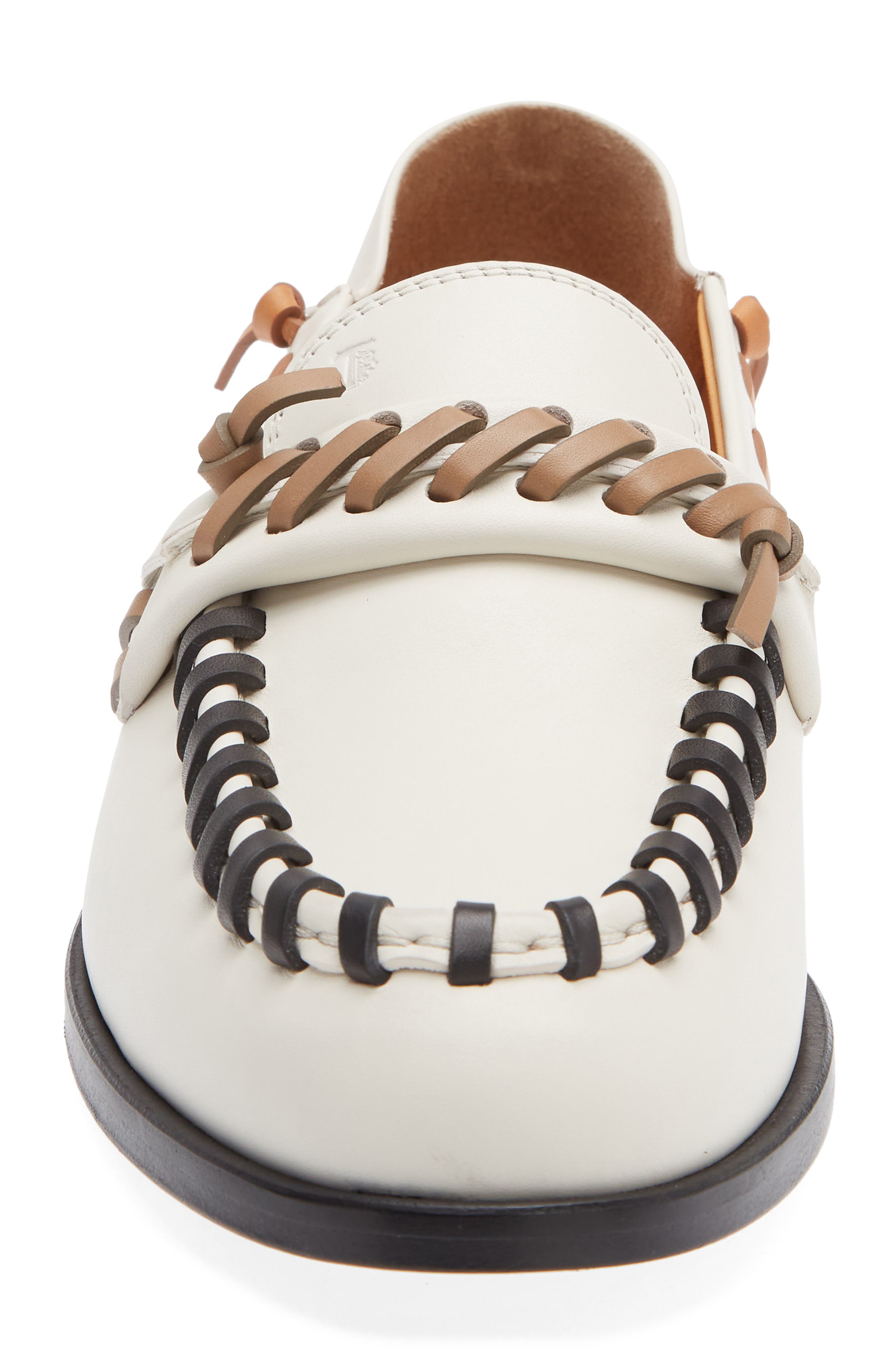 Tod's Threaded Loafer, Alternate, color, Altraversione