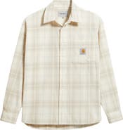 Carhartt Work In Progress Wilber Check Corduroy Button-Up Shirt