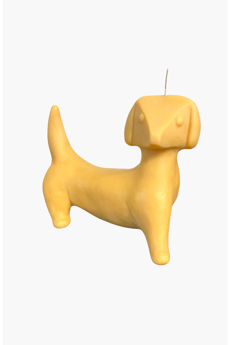 Astro Dog Candle, Main, color, Ivory