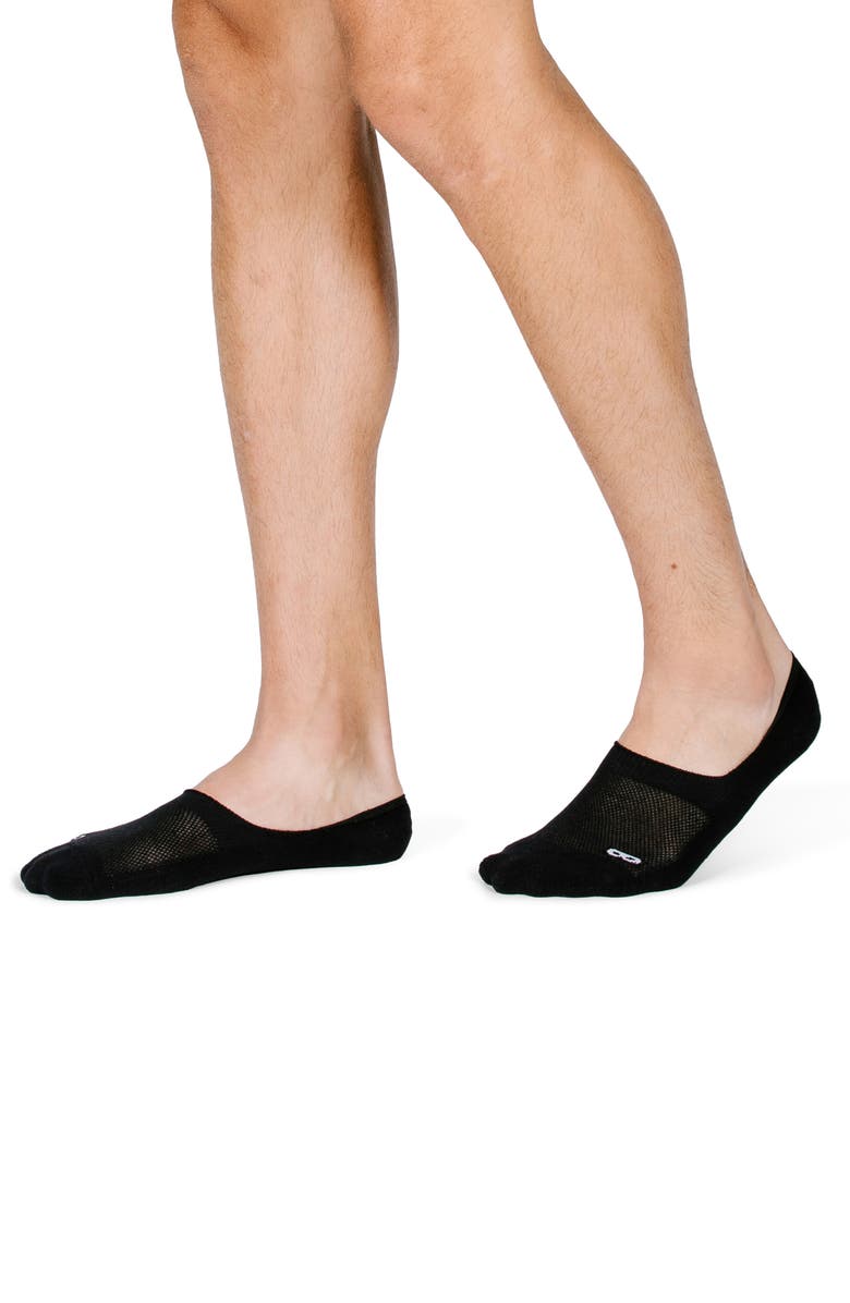 Pair of Thieves 3-Pack No-Show Socks, Alternate, color, Black/White