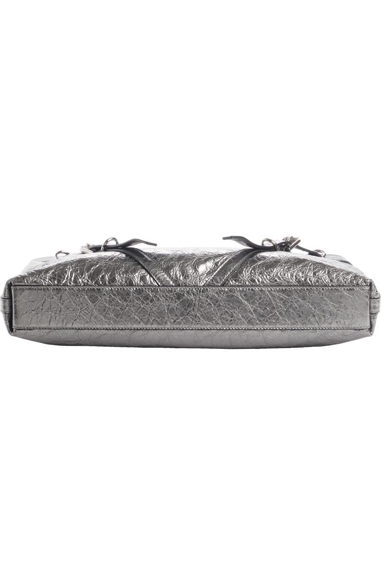 Givenchy Medium Voyou Metallic Leather Hobo, Alternate, color,