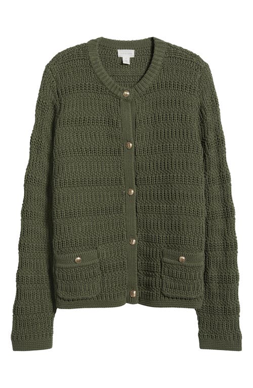Caslonr Caslon(r) Textured Sweater Jacket