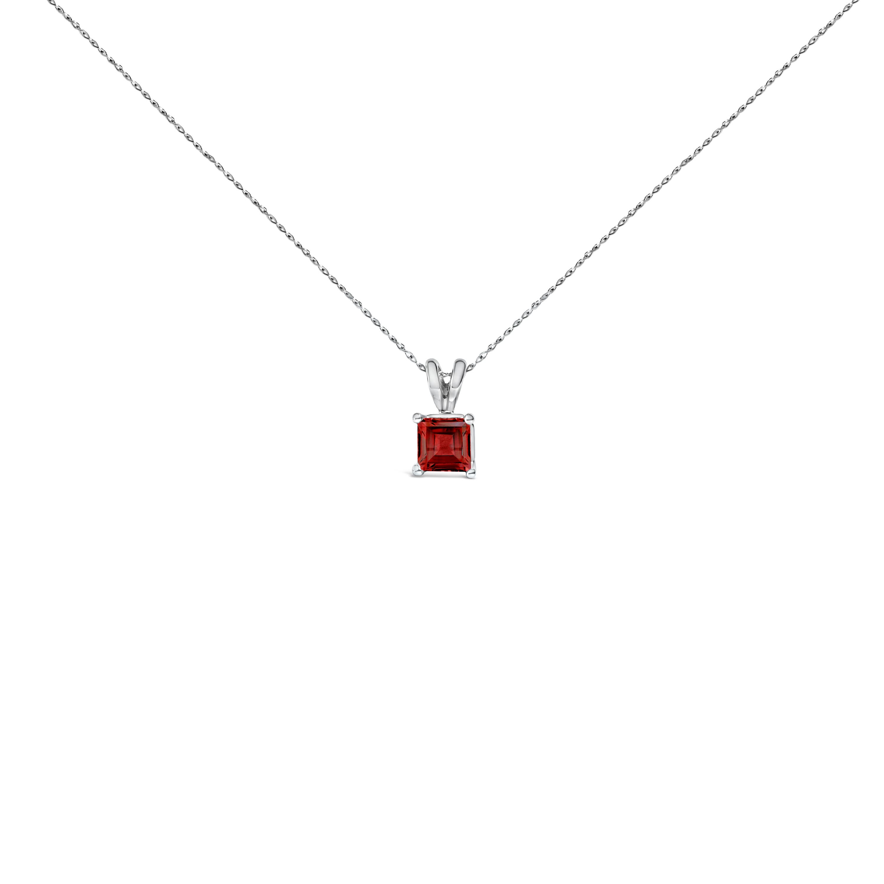 Red Garnet | White