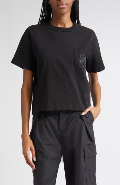 ■sacai■サカイ■ Layered Mixed Media Top ■トップス Sacai ready-to-wear tops | Nordstrom