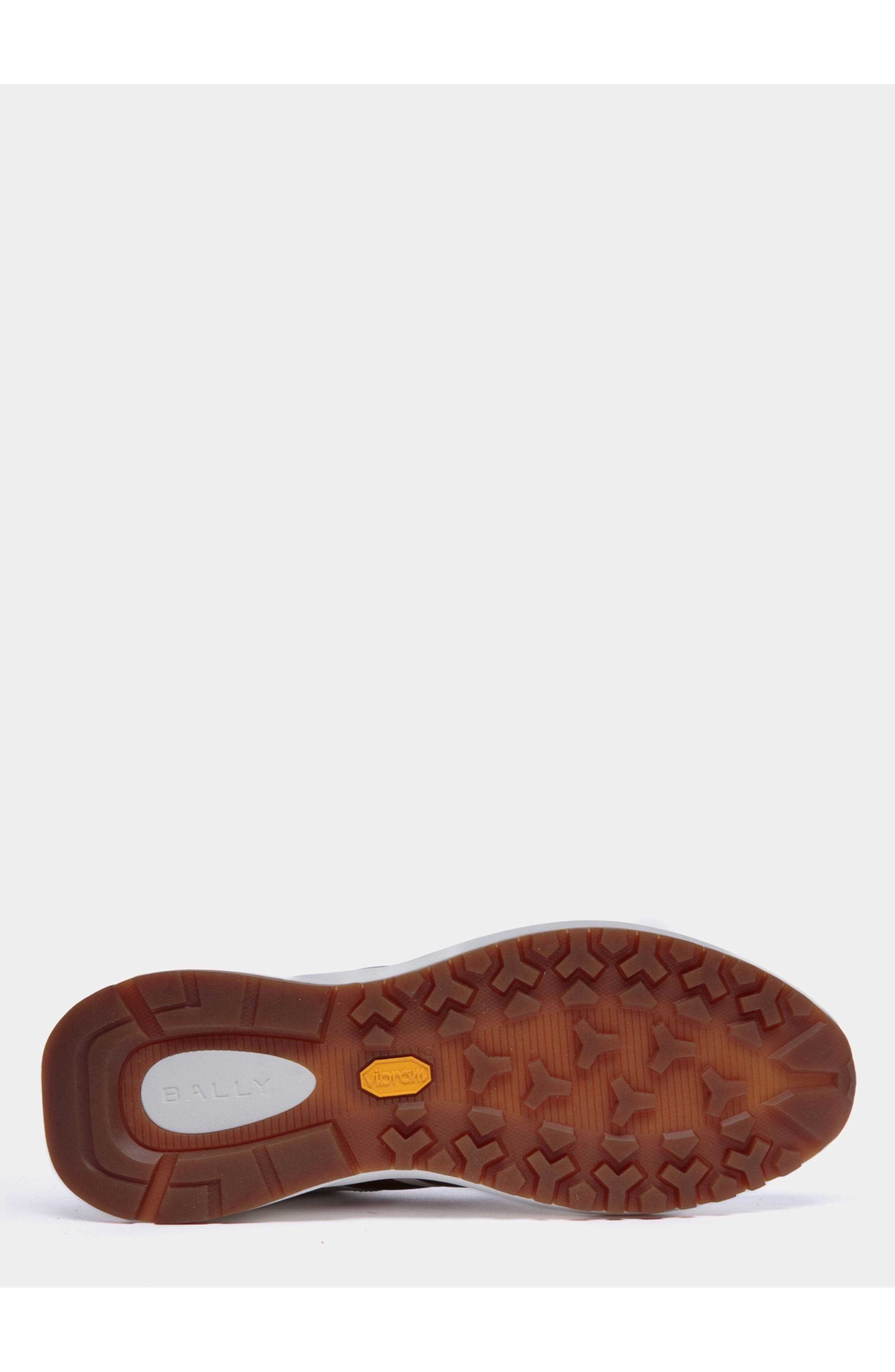 Bally Calf Leather Outline Sneaker, Alternate, color, White