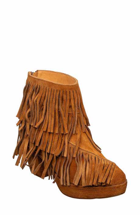 ANTELOPE Ember Fringed Suede Boot