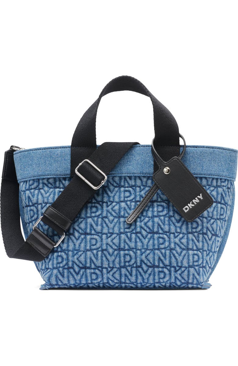 DKNY Brady Small Crossbody, Main, color, Denim