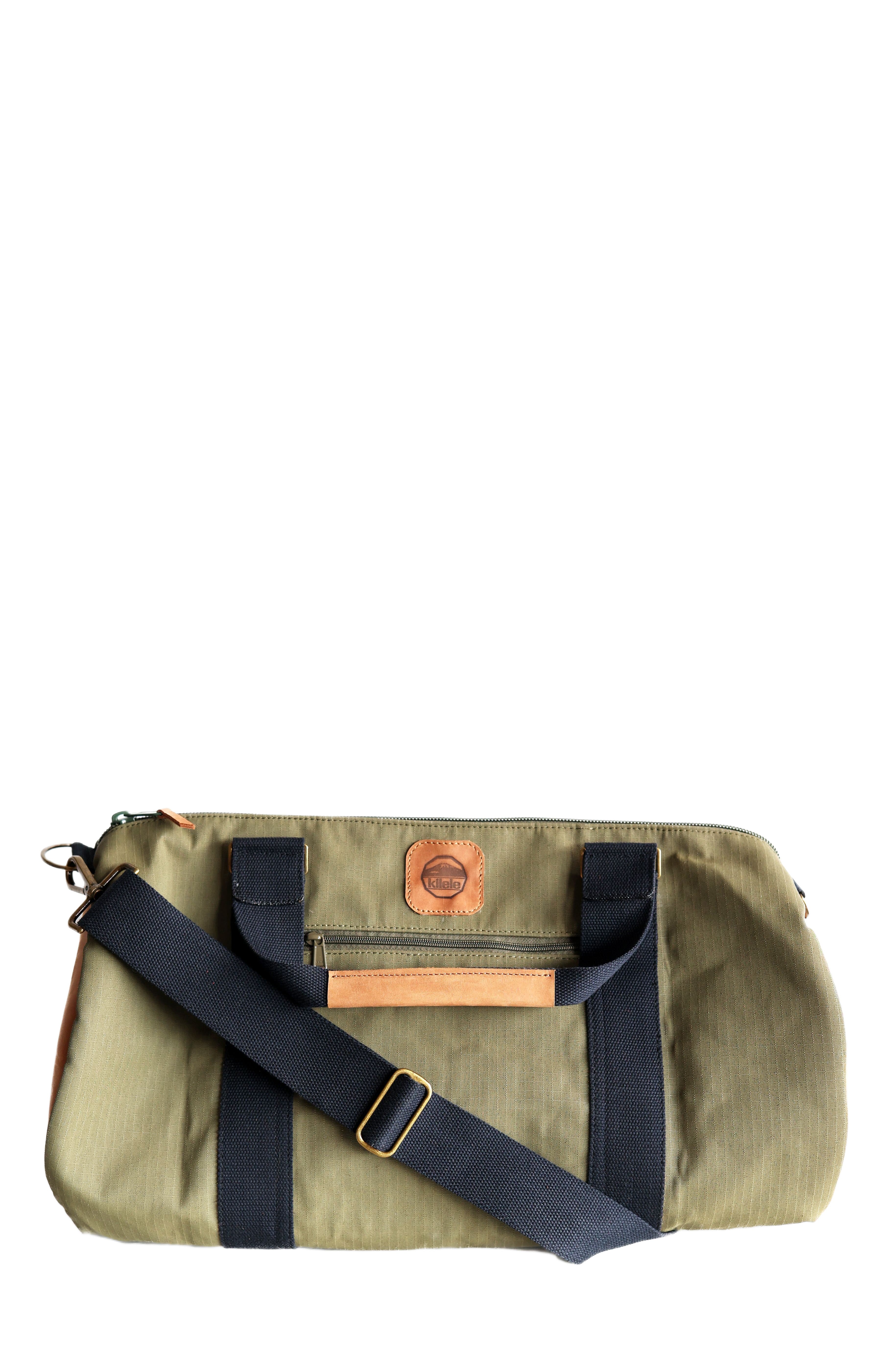 Jubilee Trading Co. The Samburu Duffel Bag, Alternate, color, Olive Green