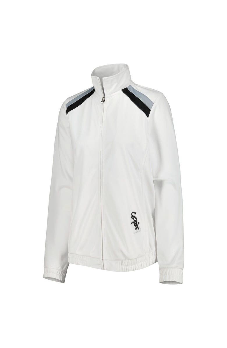 G-III 4HER BY CARL BANKS Women's G-III 4Her by Carl Banks White Chicago White Sox Red Flag Full-Zip Track Jacket, Alternate, color, White