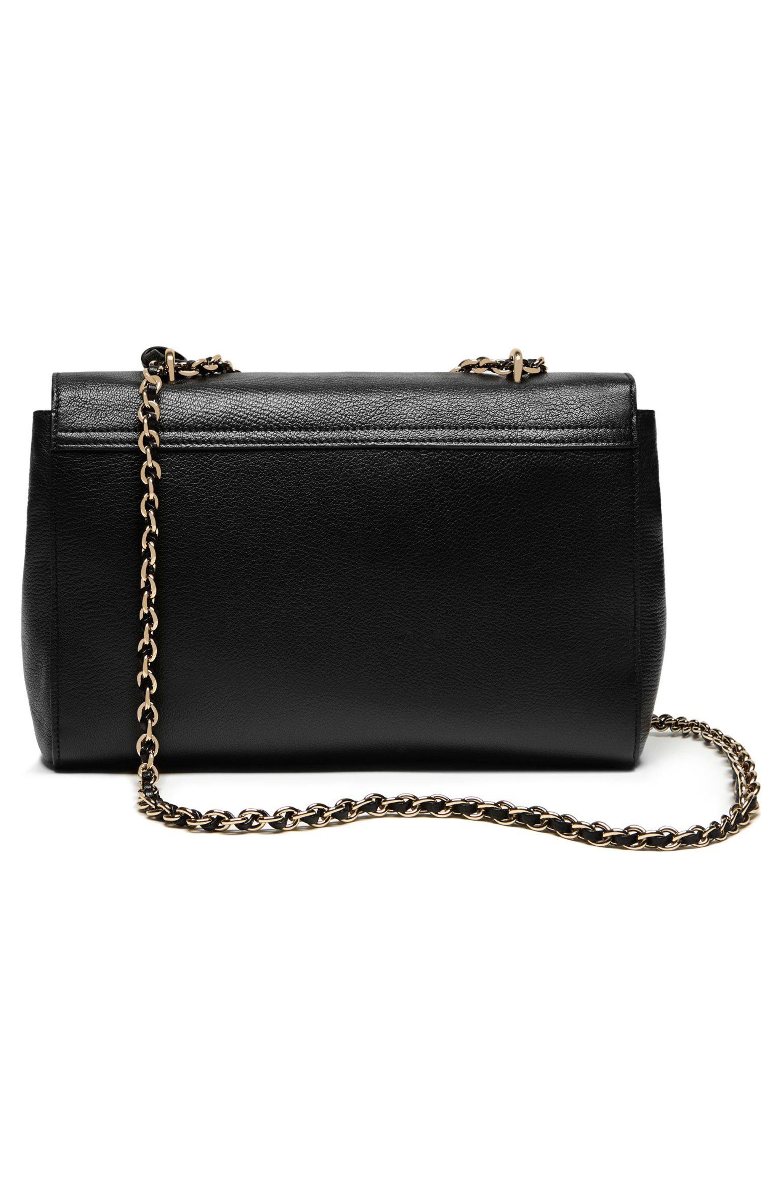 Mulberry Medium Lily Convertible Leather Shoulder Bag, Alternate, color, 