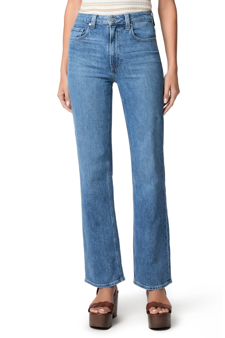 Stevie High Waist Bootcut Jeans, Main, color, PLAYA DEL REY