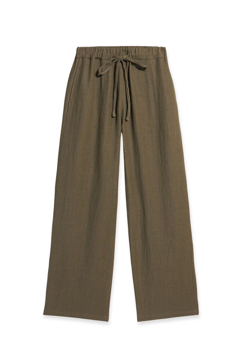 Chili Drawstring Trousers, Main, color, Sage Green