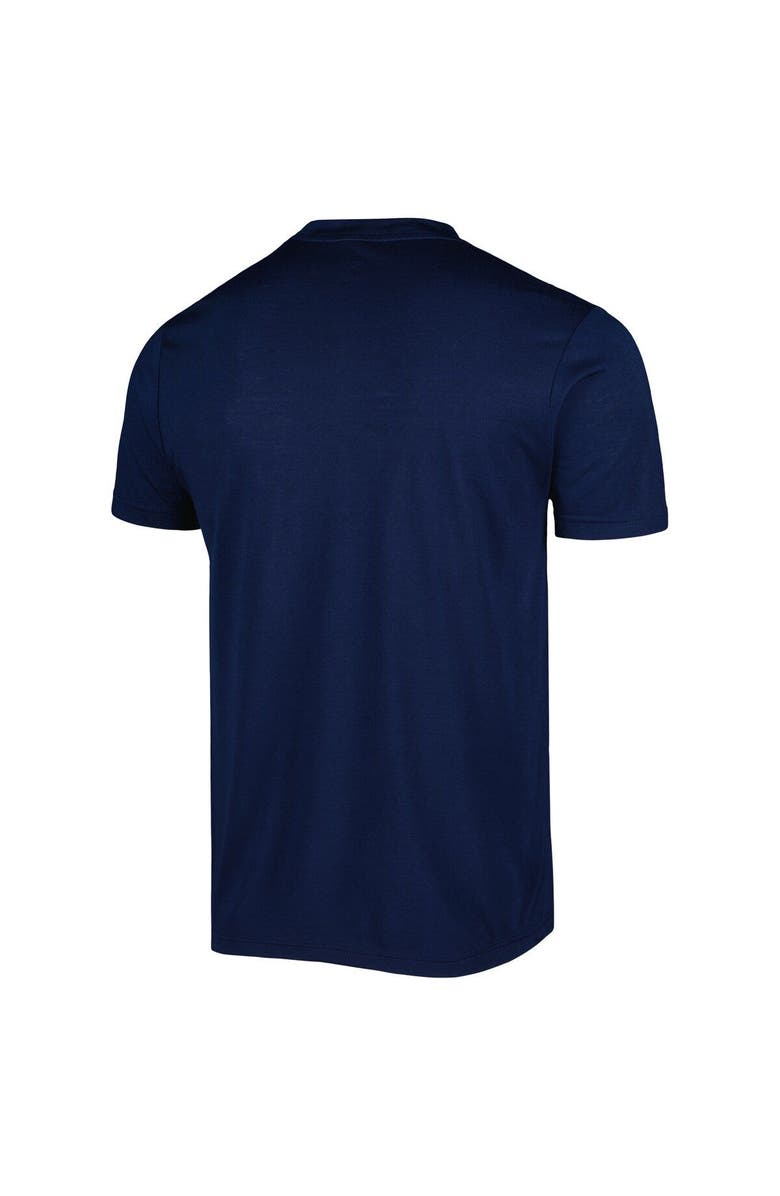 CONCEPTS SPORT Men's Concepts Sport Navy/Red Columbus Blue Jackets Badge T-Shirt & Pants Sleep Set, Alternate, color, 