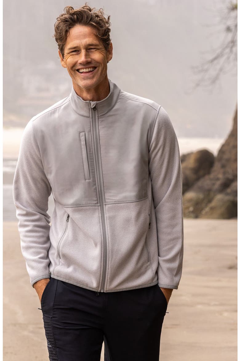 Hunts Point Epic Comfort Mixed Media Jacket, Alternate, color, POLISHED