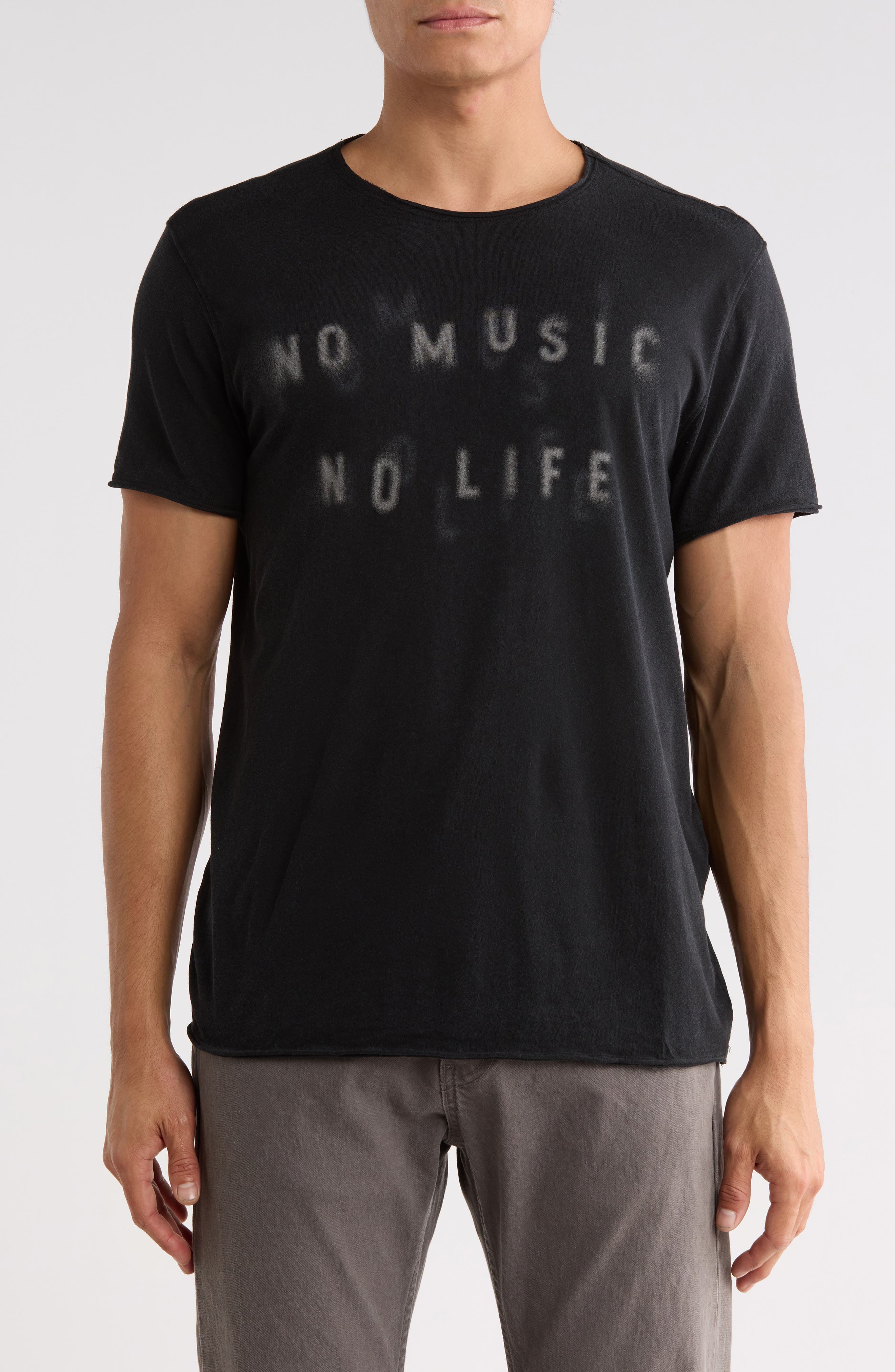 No Music No Life Graphic T-Shirt