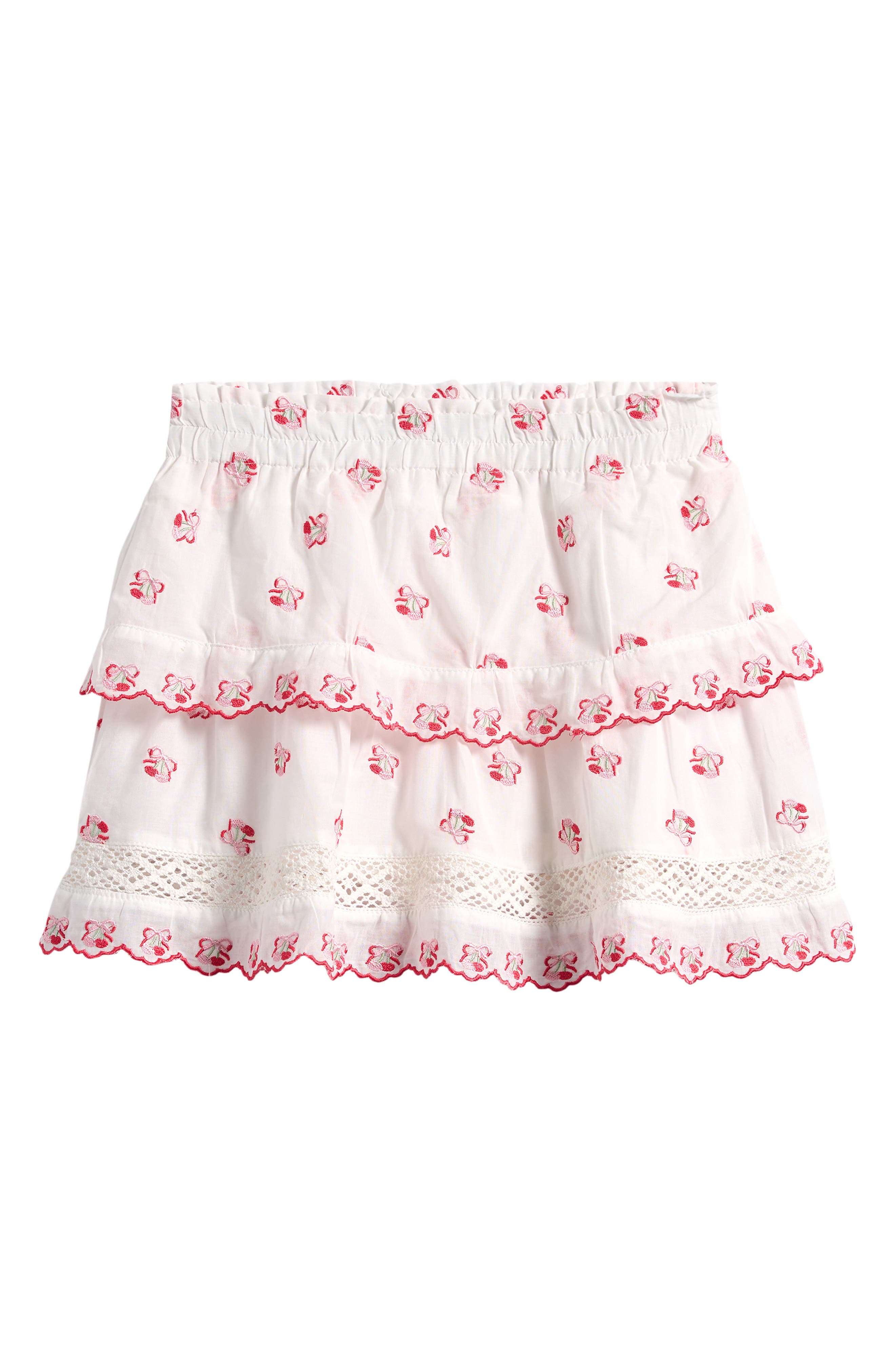 Vintage Havana Kids' Tiered Ruffle Miniskort