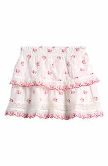 Vintage Havana Kids' Tiered Ruffle Miniskort