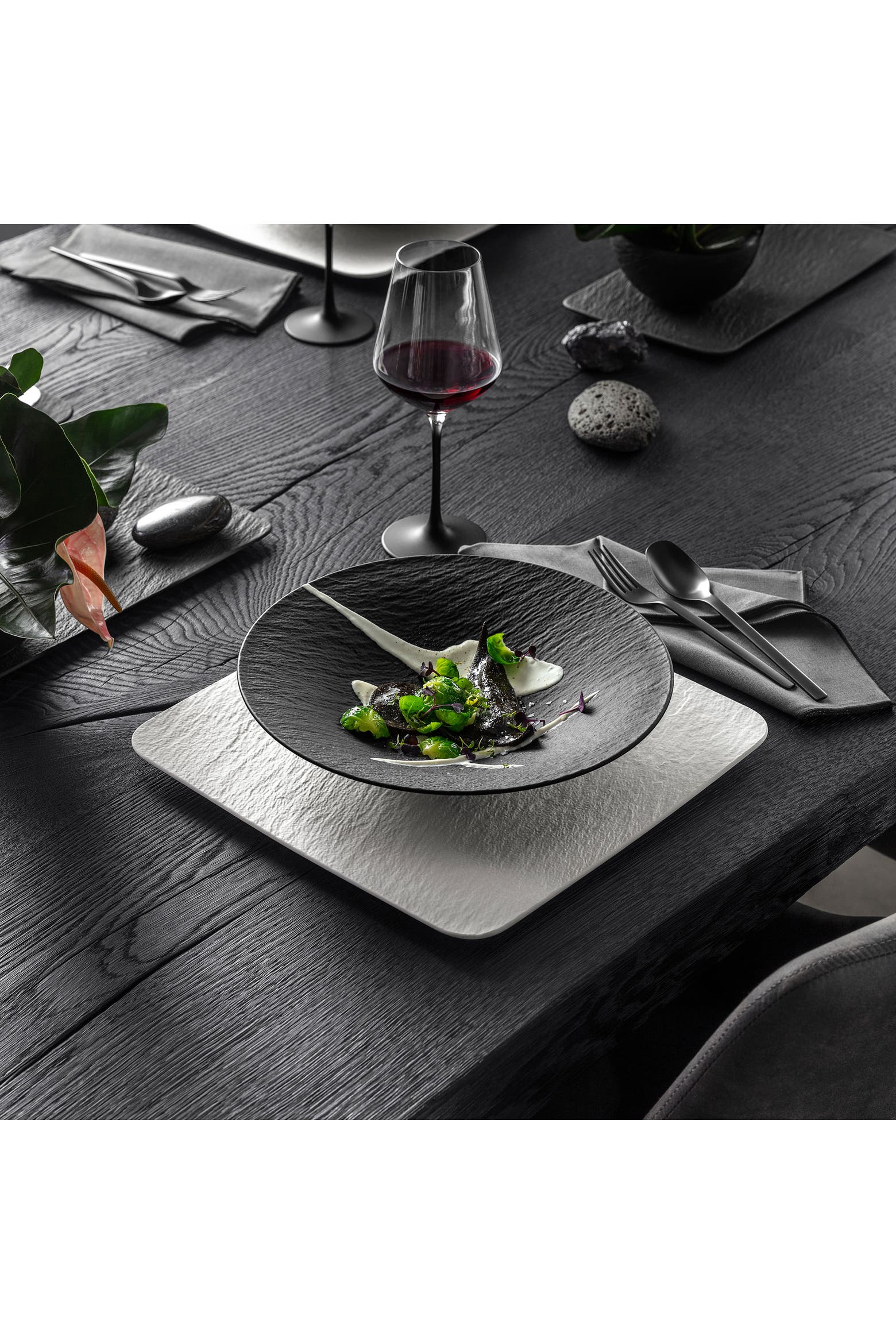 Color Deep Sea Rocks Villeroy & Boch Manufacture Rock Deep/Rim Bowl | Nordstrom