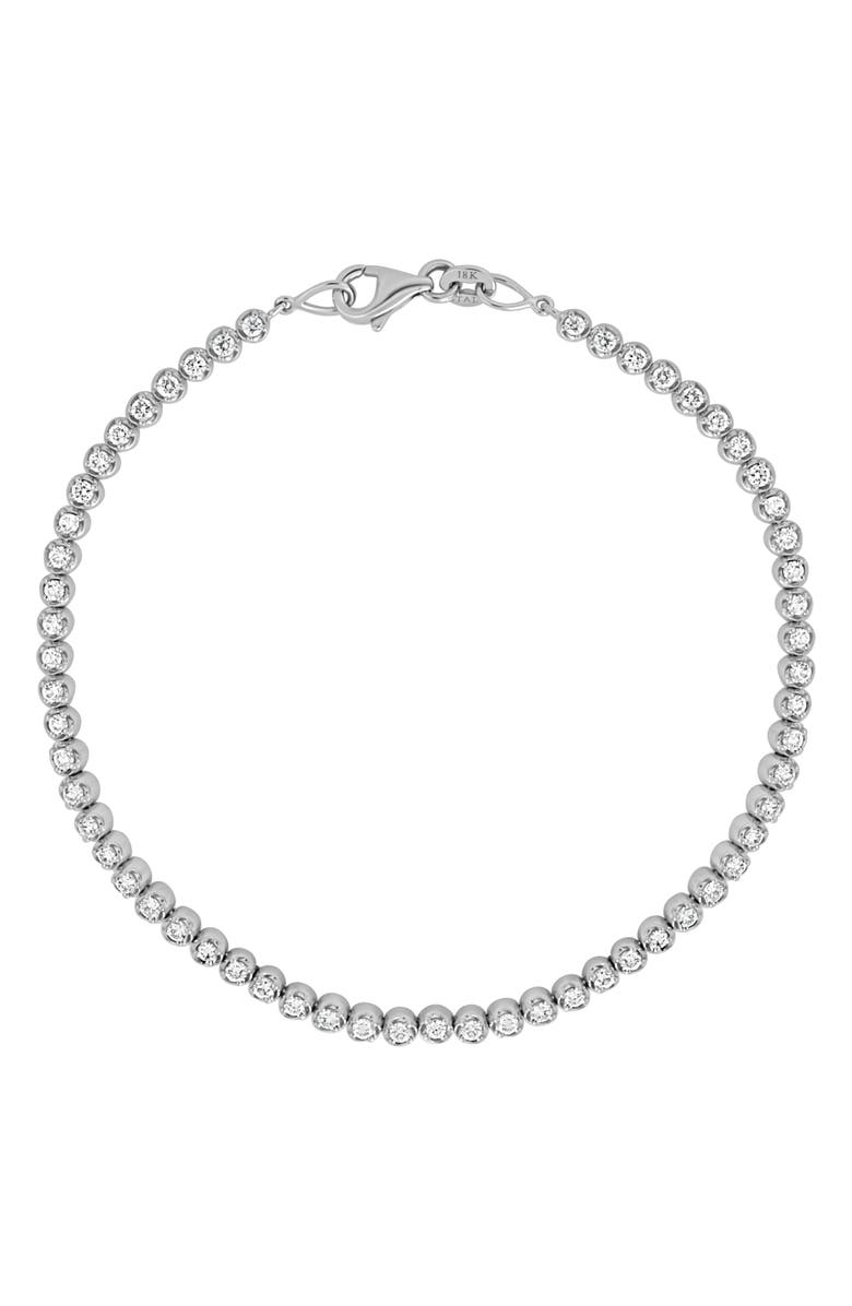 Bony Levy Audrey Diamond Tennis Bracelet, Main, color, 18K White Gold