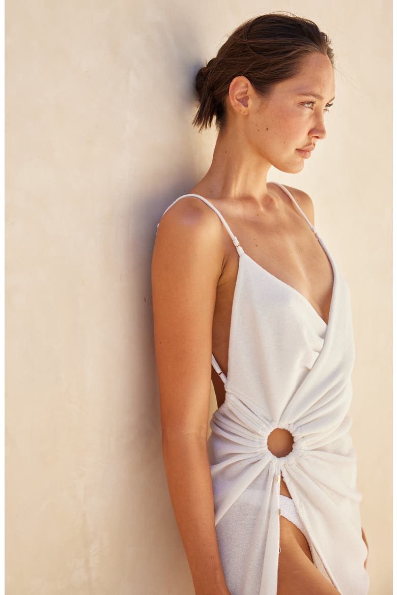 Siren Dress, Alternate, color, Seashell