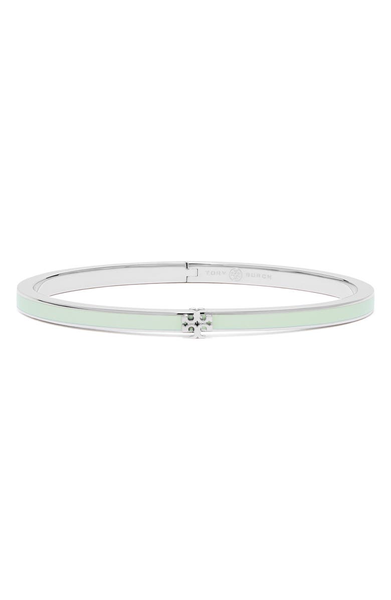 Tory Burch Thin Icon Enamel Bracelet, Main, color, 