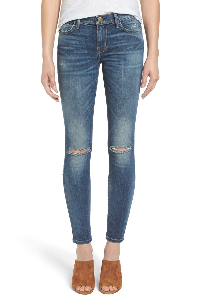 'The Stiletto' Skinny Jeans, Alternate, color, DIVISION DESTROY