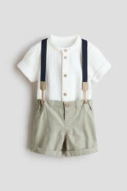 H&M 2-piece Set With Braces