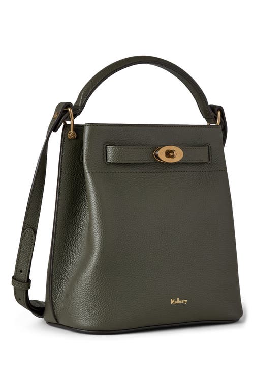 Mulberry Leather Islington Bucket Bag In Black