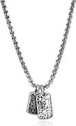John Hardy Men's Legends Pendant Necklace, 3.7mm