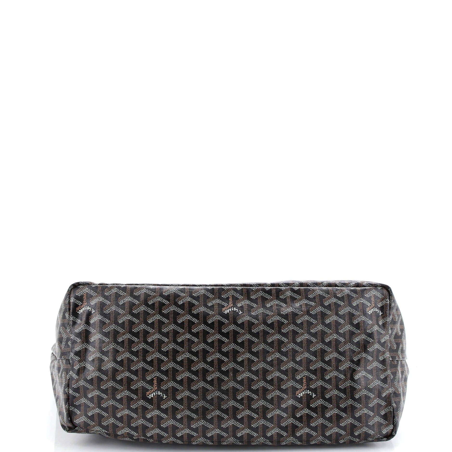 Pre-Owned Goyard Saint Louis Tote Coated Canvas GM, Alternate, color, 