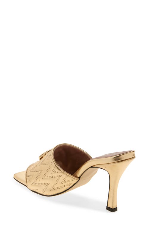 Valentino By Mario Valentino Venere Heeled Sandal In Gold