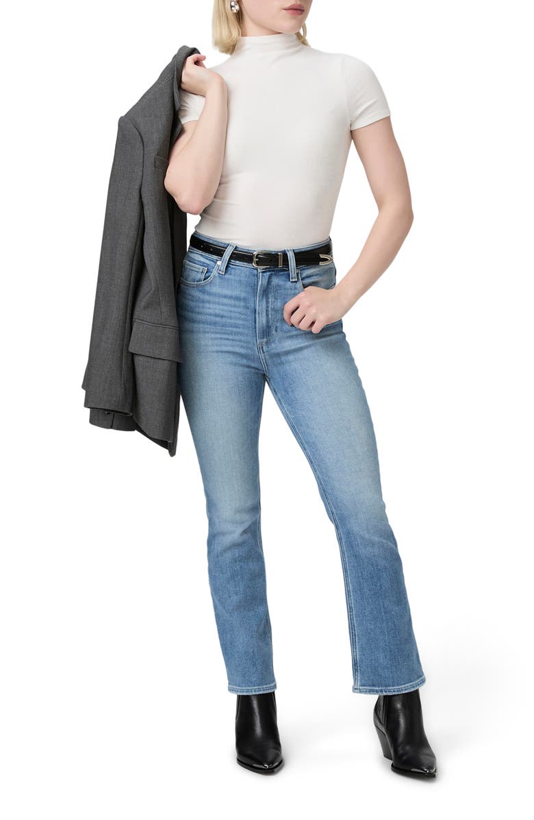 PAIGE Claudine High Waist Ankle Flare Jeans, Alternate, color, 