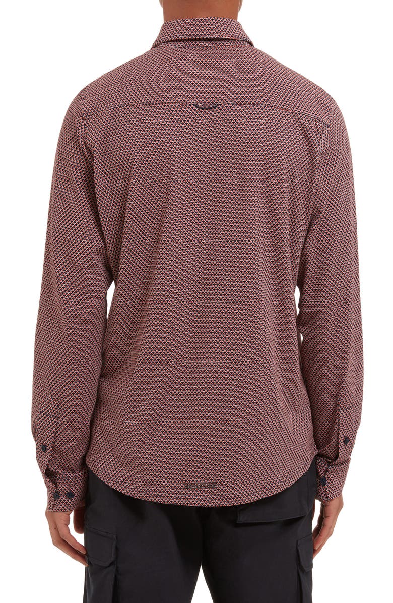 Sealskinz Deopham Stretch Organic Cotton Button-Up Shirt, Alternate, color,