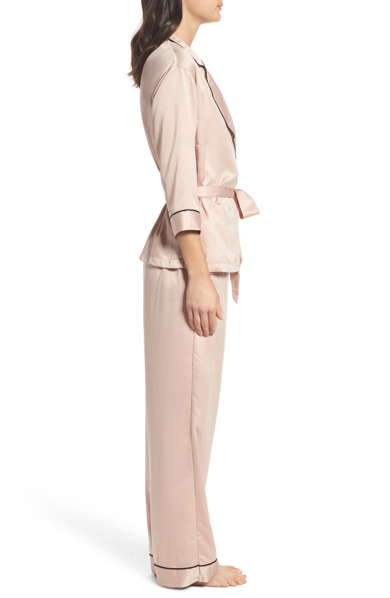 Bluebella Wren Satin Pajamas, Alternate, color, 