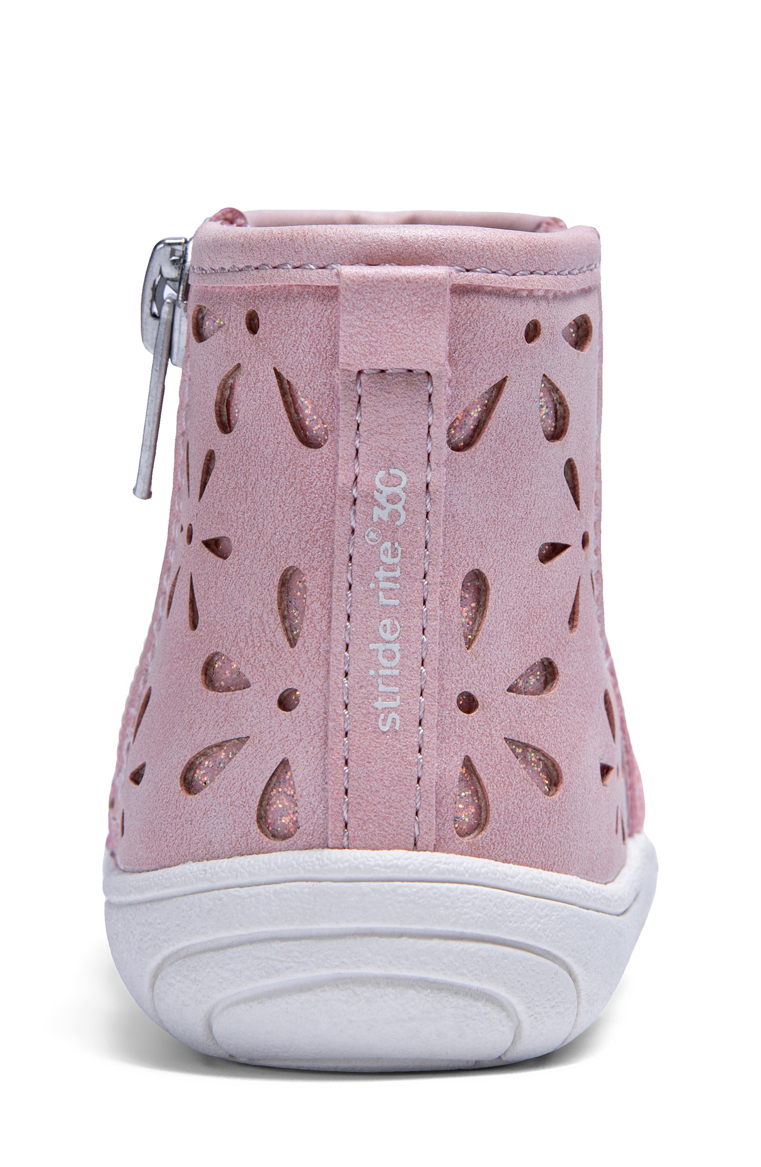 Stride Rite Bethany Bootie, Alternate, color, Pink