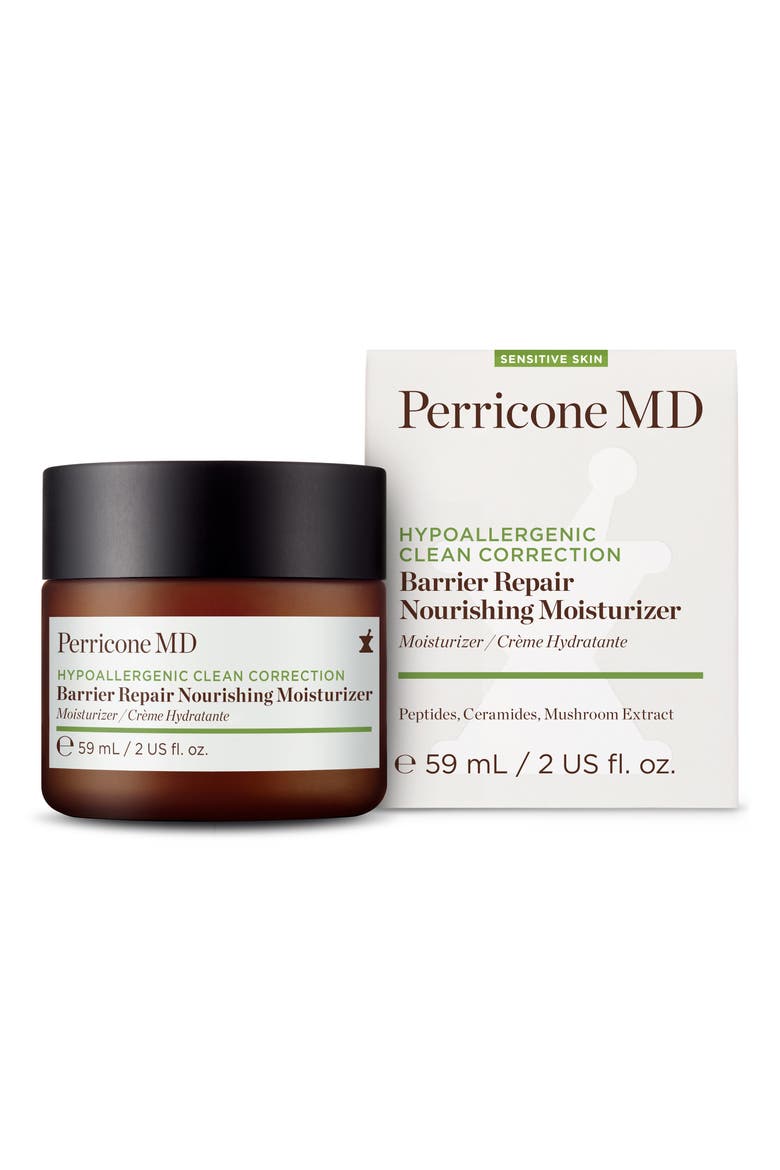 Hypoallergenic Clean Correction Barrier Repair Nourishing Moisturizer, Alternate, color, NO COLOR