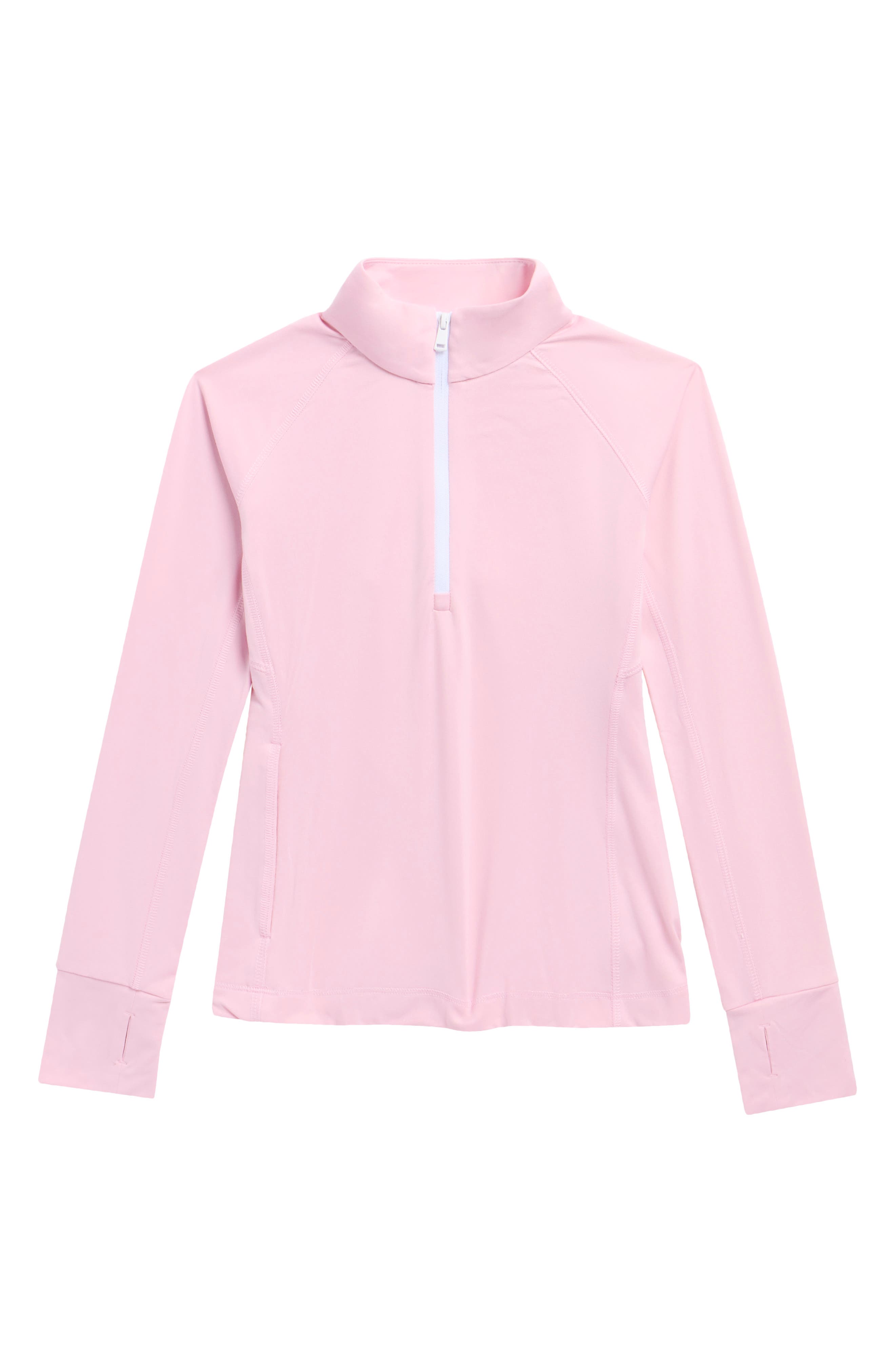 Kids' Stretch Jersey Half Zip Pullover