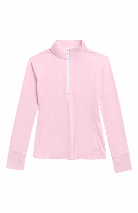 Kids' Stretch Jersey Half Zip Pullover