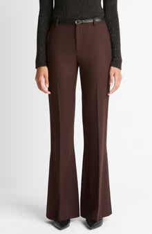 Mid Rise Flare Pants
