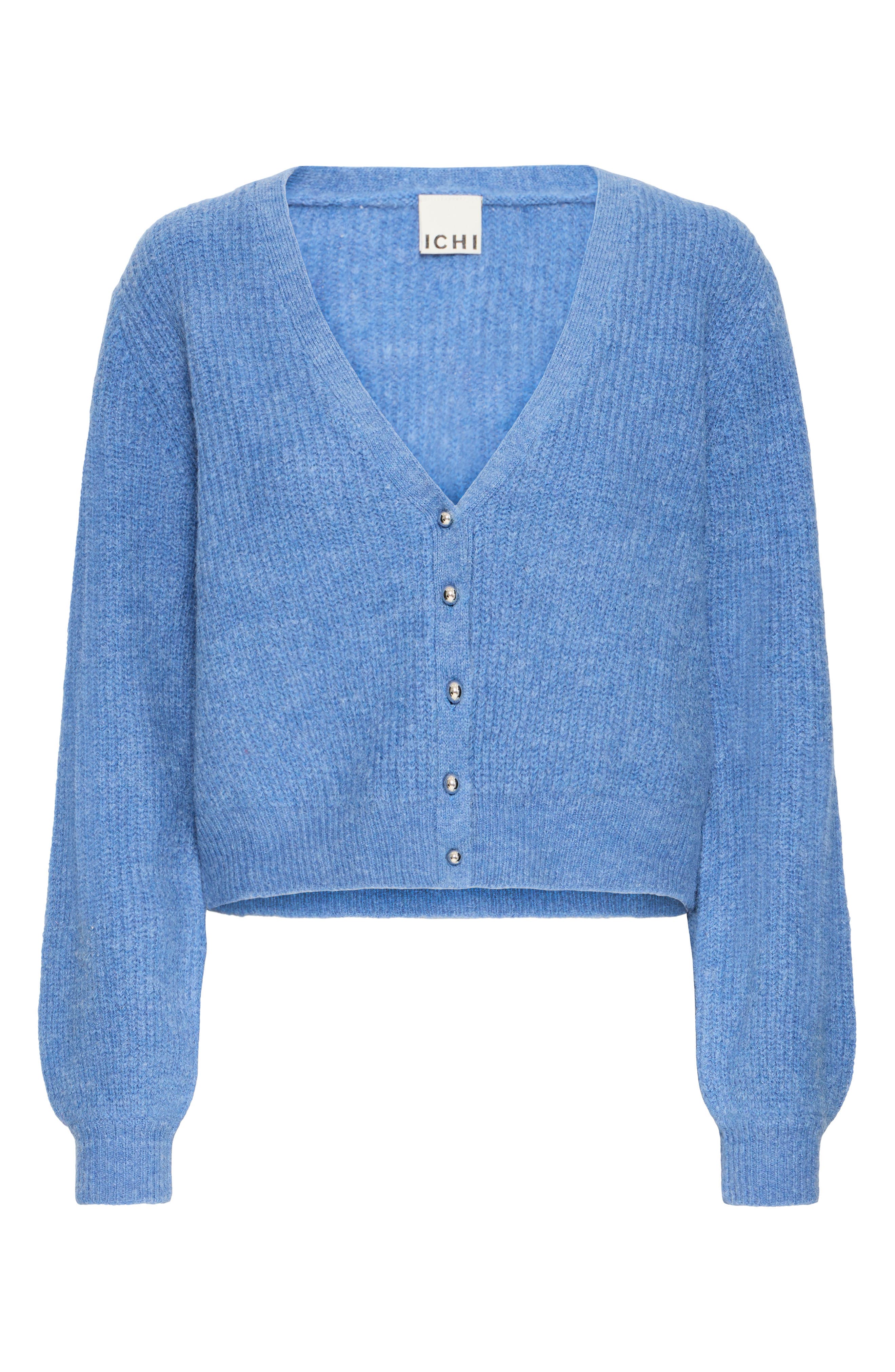 V-Neck Crop Cardigan - image 2