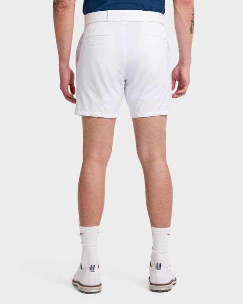 Blanco Clothing Golf Short In White