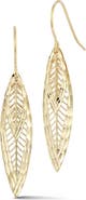 Ember Fine Jewelry Feather Drop Earrings